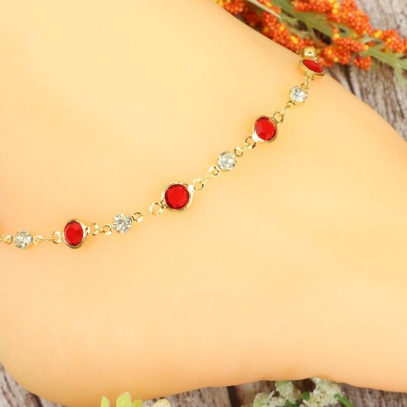 "Dainty Anklet for Women – Elegant Everyday Jewelry & Perfect Gift | MLCRC1613 - Picture 5 of 10